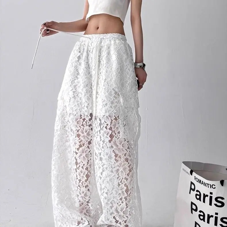 Maison Lace Cargo Pant