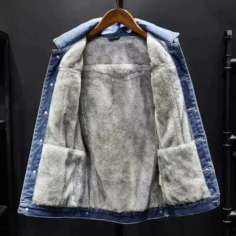 Avalon Sherpa Lined Denim Jacket