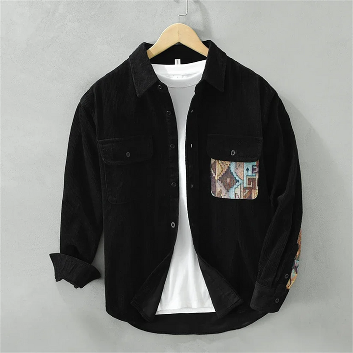 Patch-Theory Corduroy Shirt