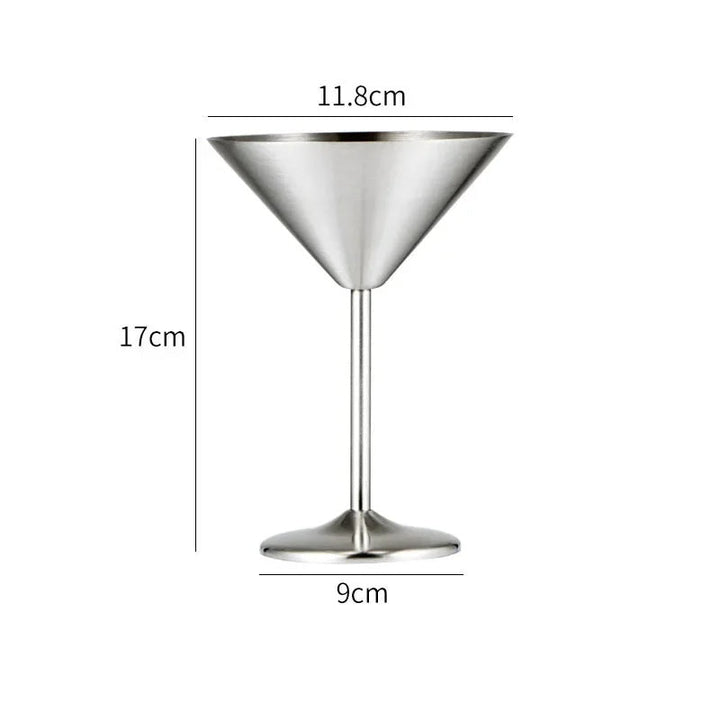 Luxe Stainless Steel Martini Set