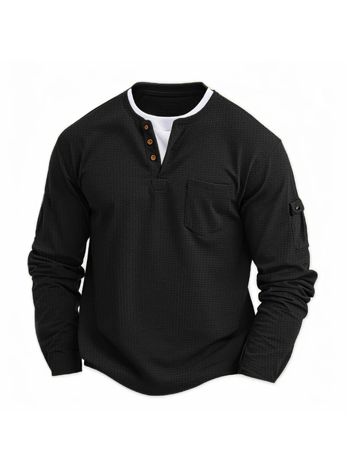 Hudson Waffle Henley