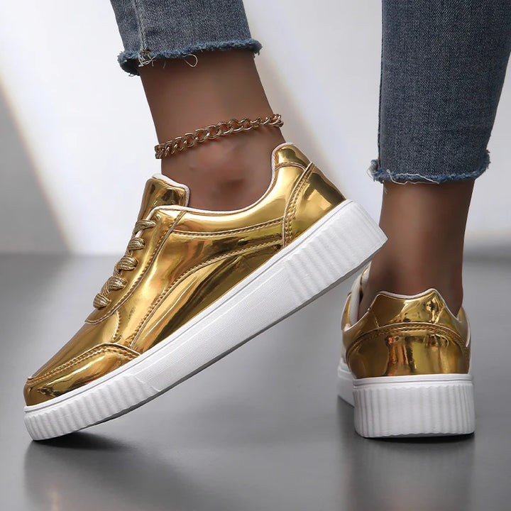 Gilded Allure Sneaker