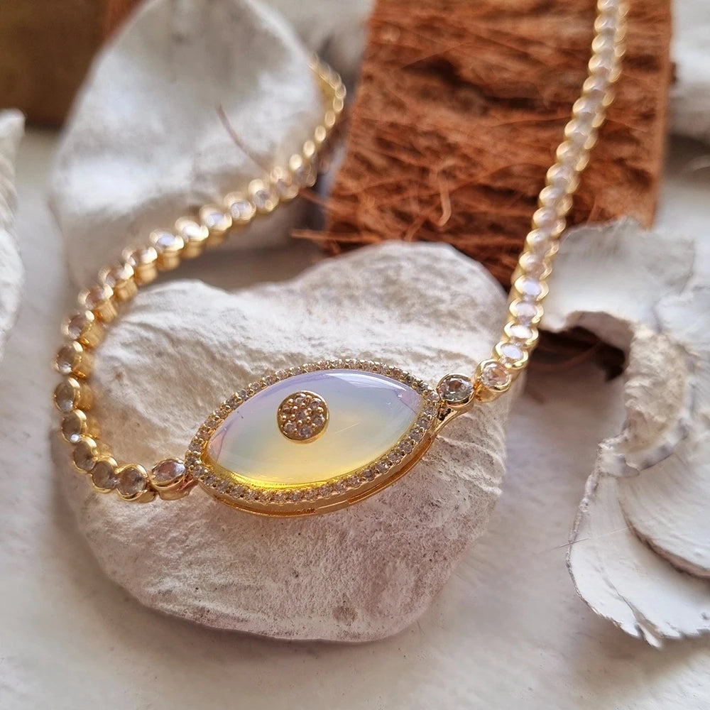 Evil Eye Tennis Choker