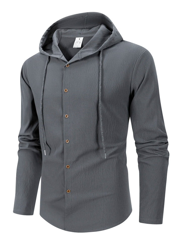 Monaco Button-Up Hoodie