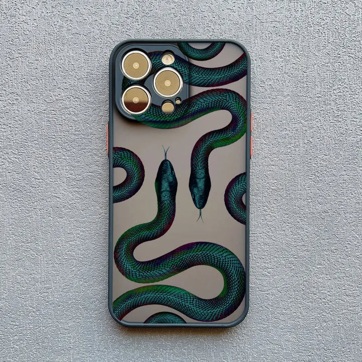 Serpent Motif iPhone Case