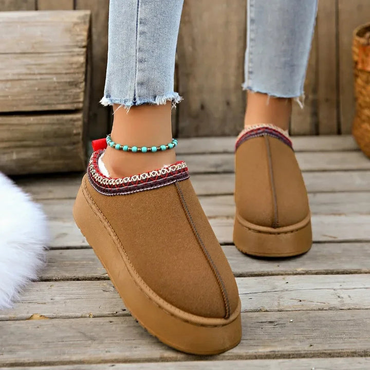 Alpine Fleece Mules