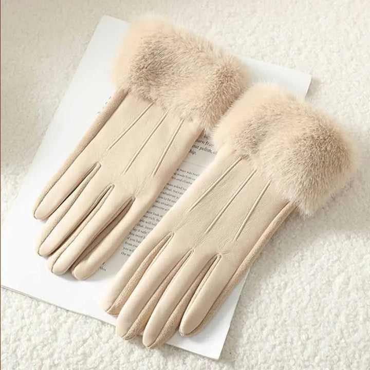 St. Claire Faux Fur Cuff Gloves