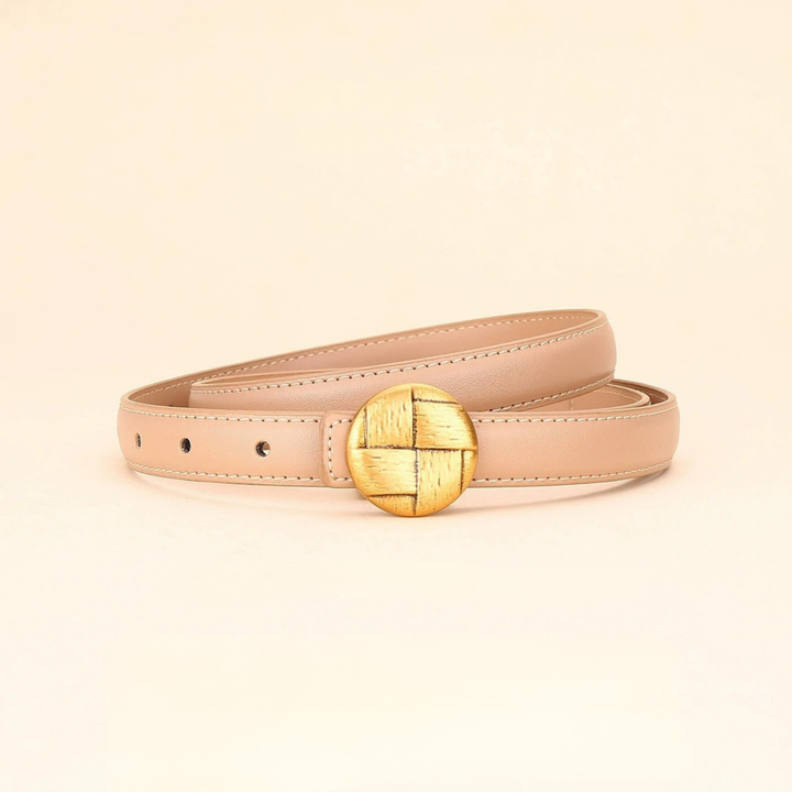 Sola Slim Leather Belt