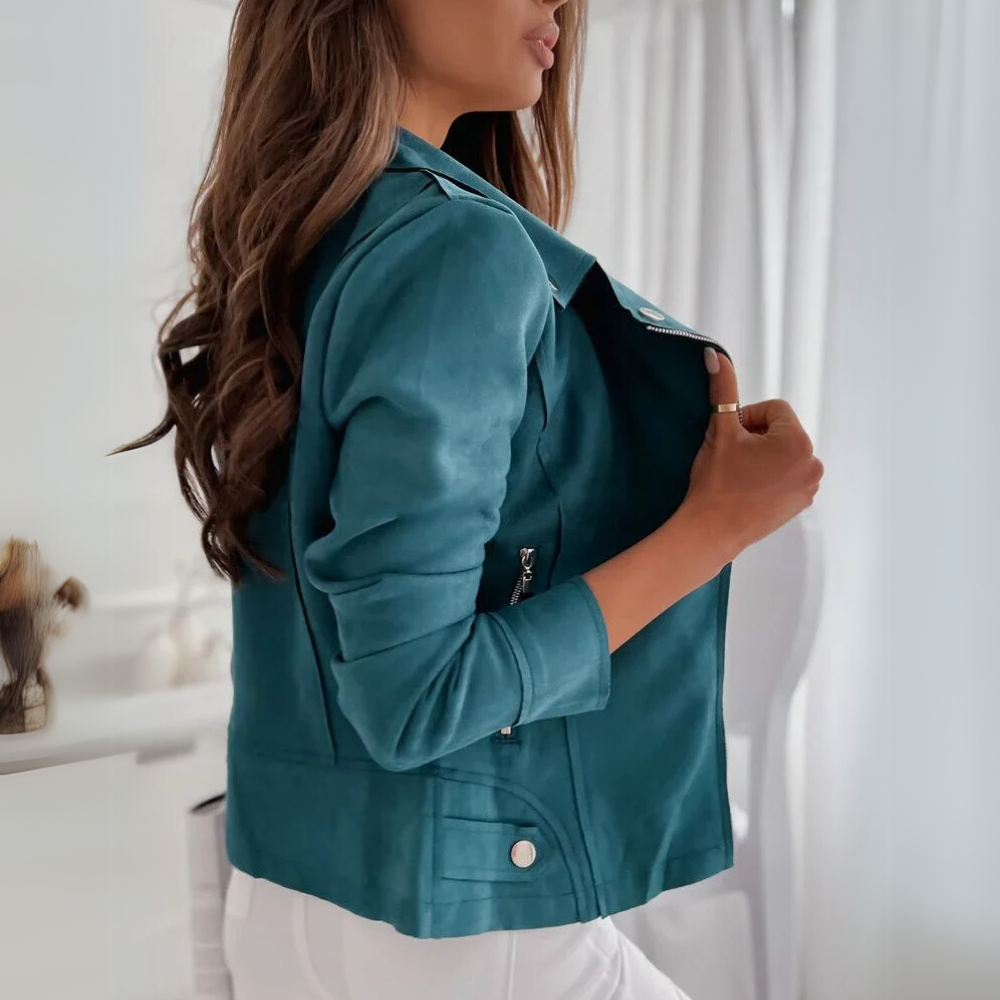 Serafina Suede Blazer