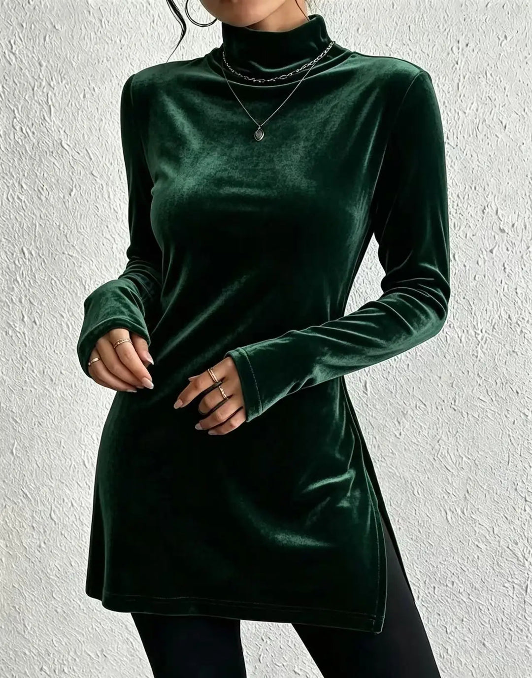 Victoria Velvet Tunic