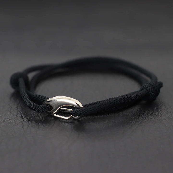 Hook & Hollow Rope Bracelet