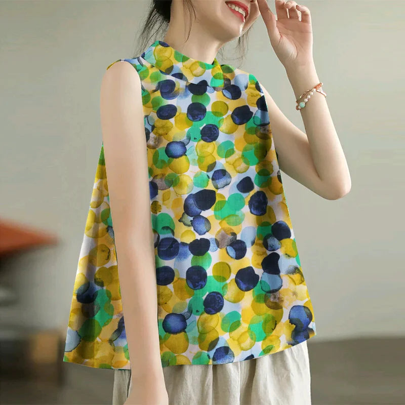 Aveline Polka Top