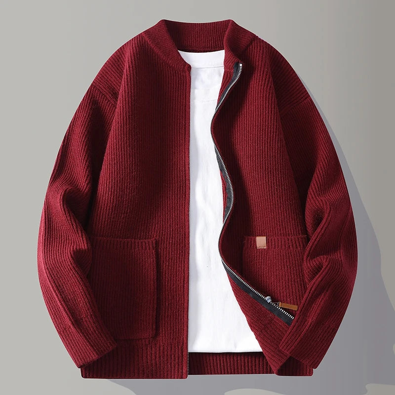 Summit Rib Zip Cardigan