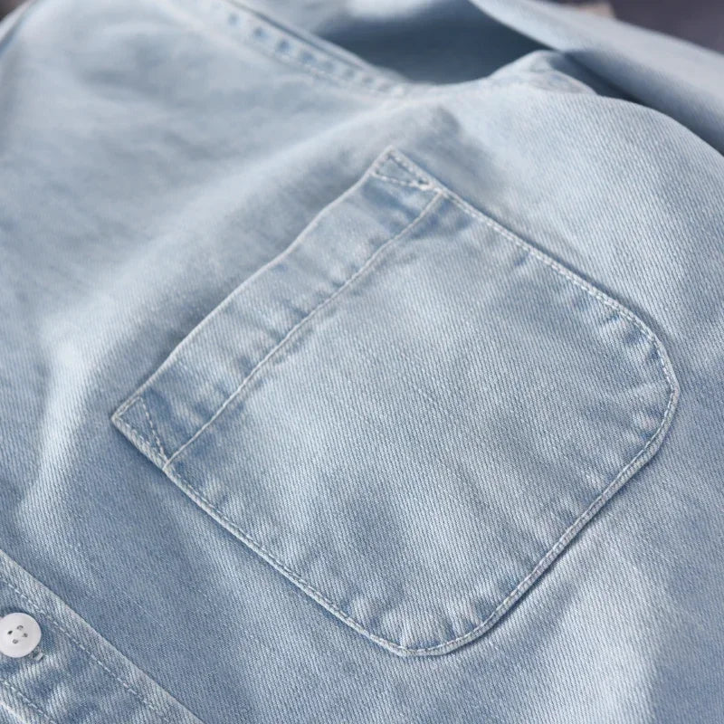 Heritage Cotton Denim Button-Down