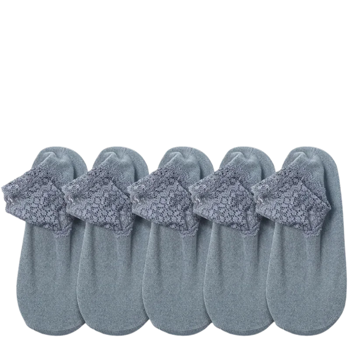 Maison Lace Velvet Sock Set