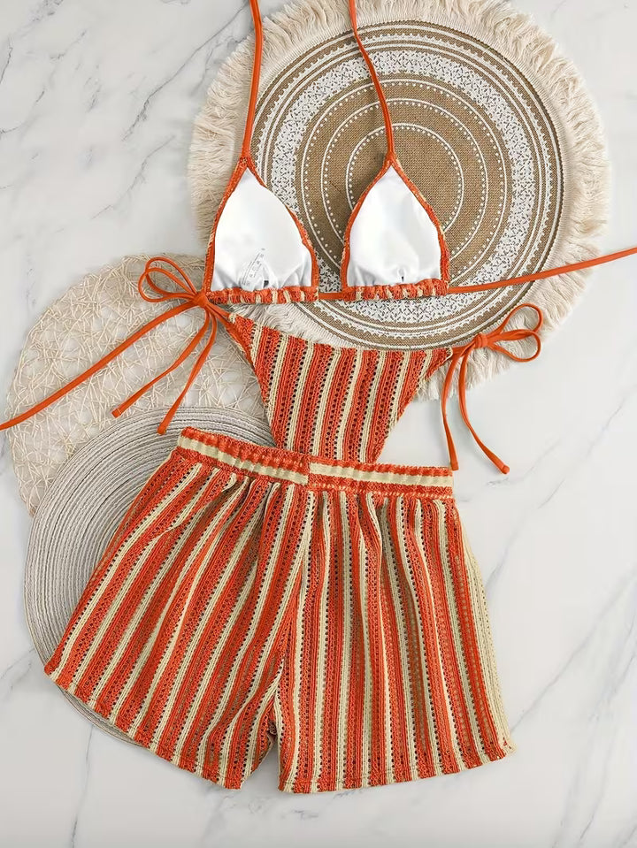 Tropicana 3-Piece Swim Set