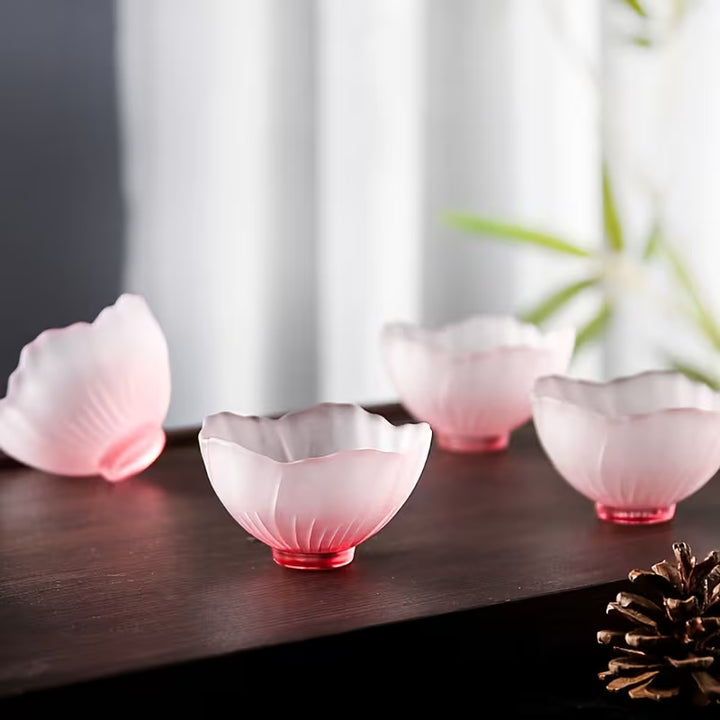 Lotus Frost Tea Cup Set