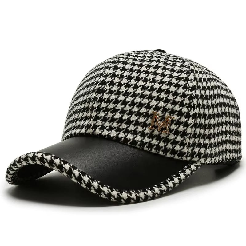 Metropolitan Houndstooth Cap