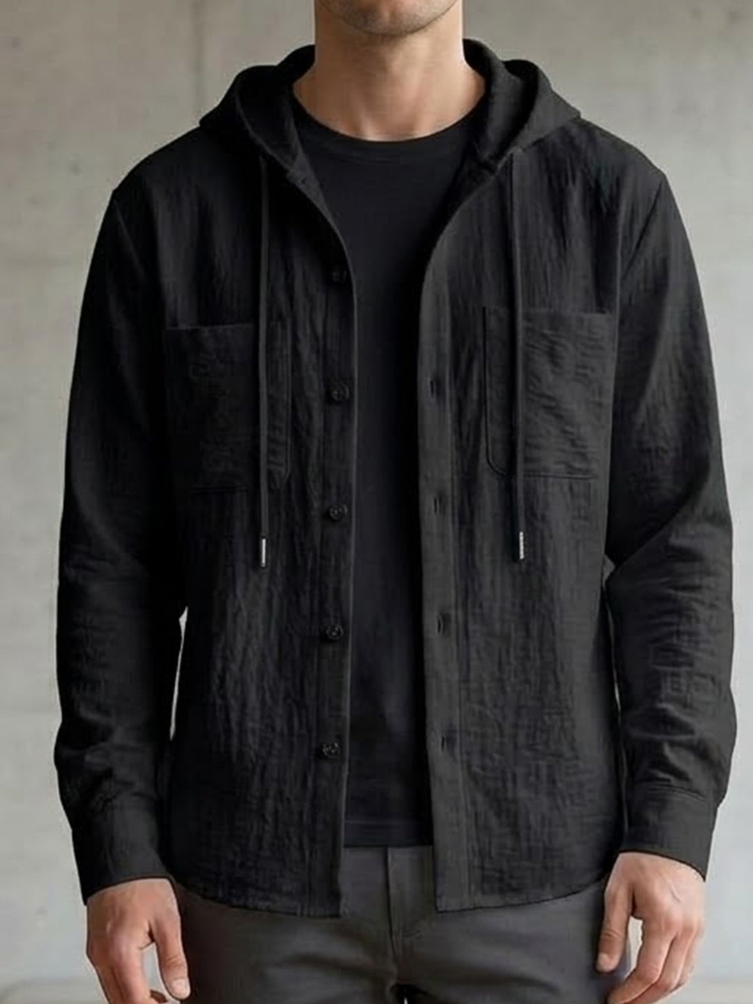 Drift Button Hoodie