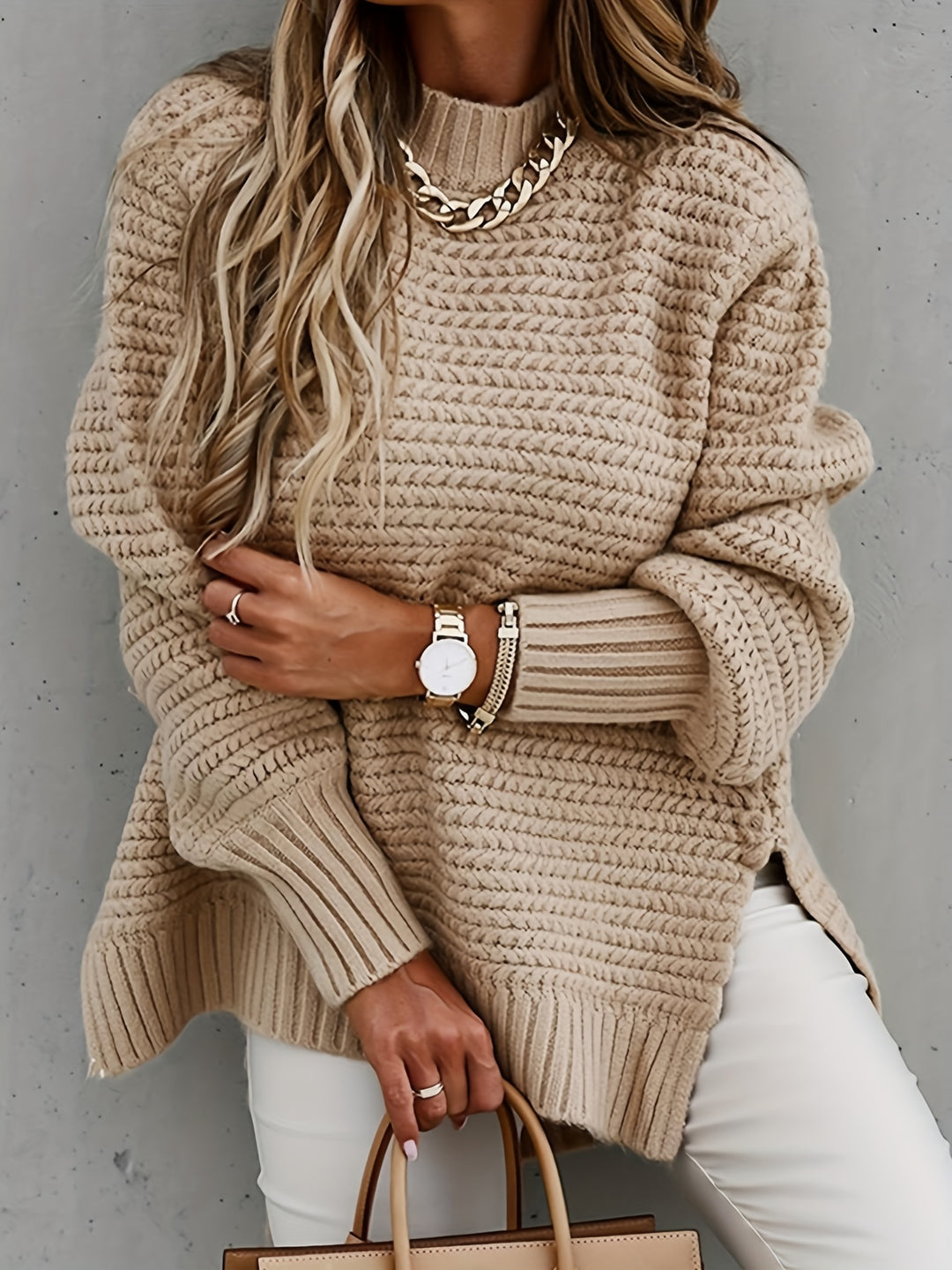 Couture Chunky Knit Pullover