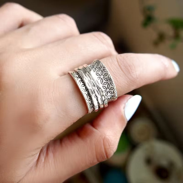 Antiquity Gilded Flora Ring