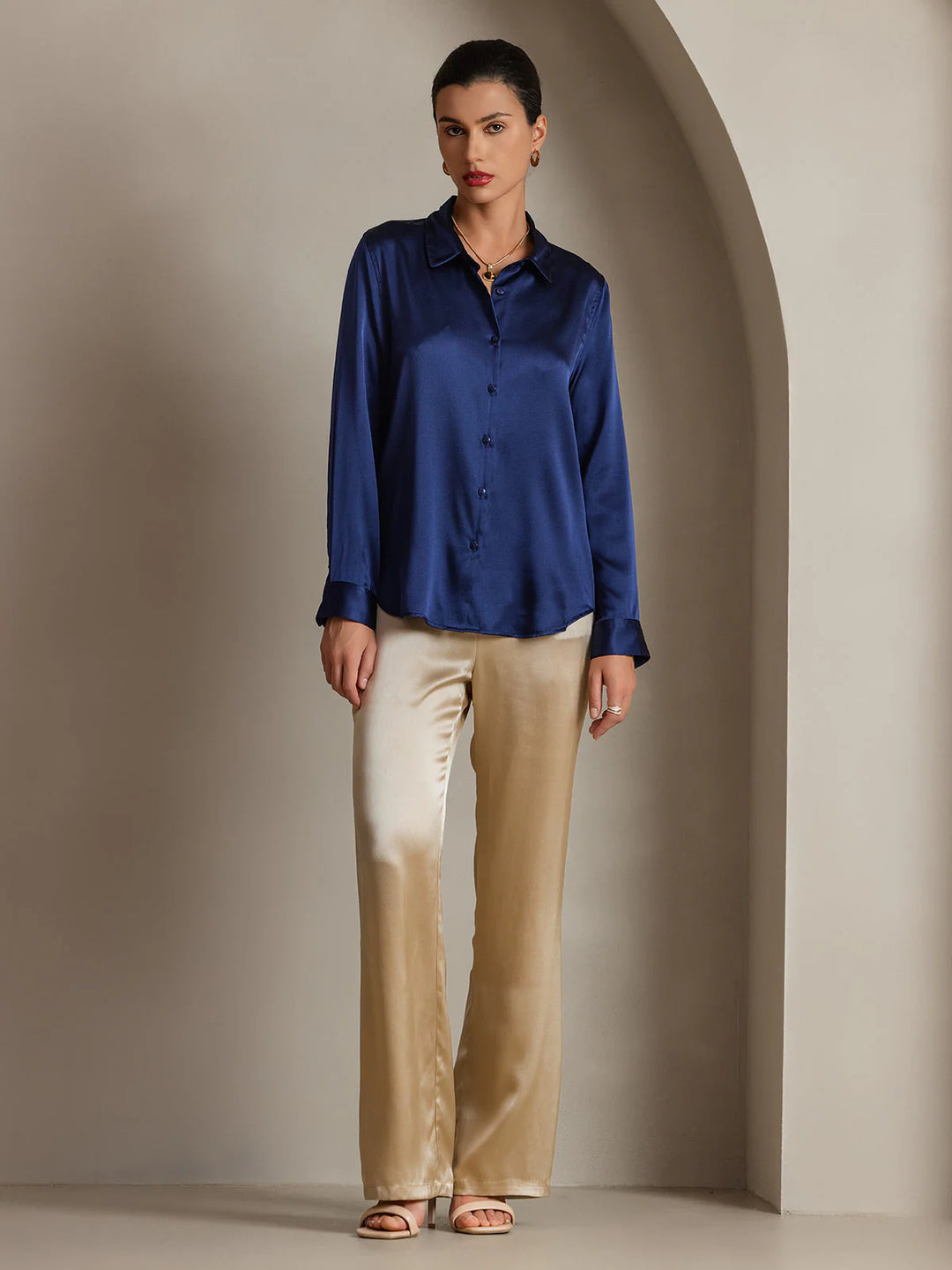 Valora Satin Blouse