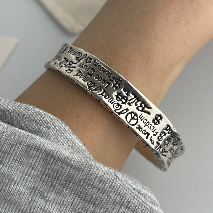 Chronicle Cuff Bracelet
