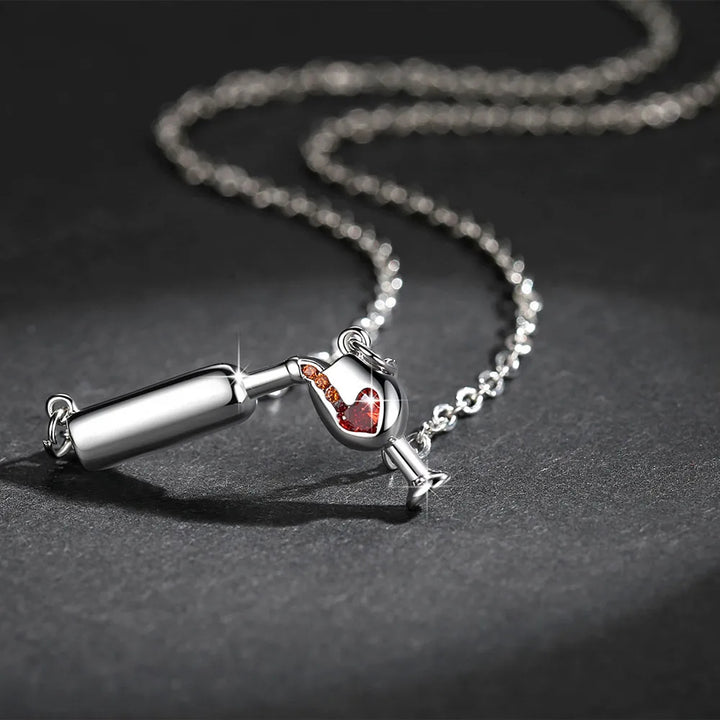 Merlot Muse Pendant Necklace