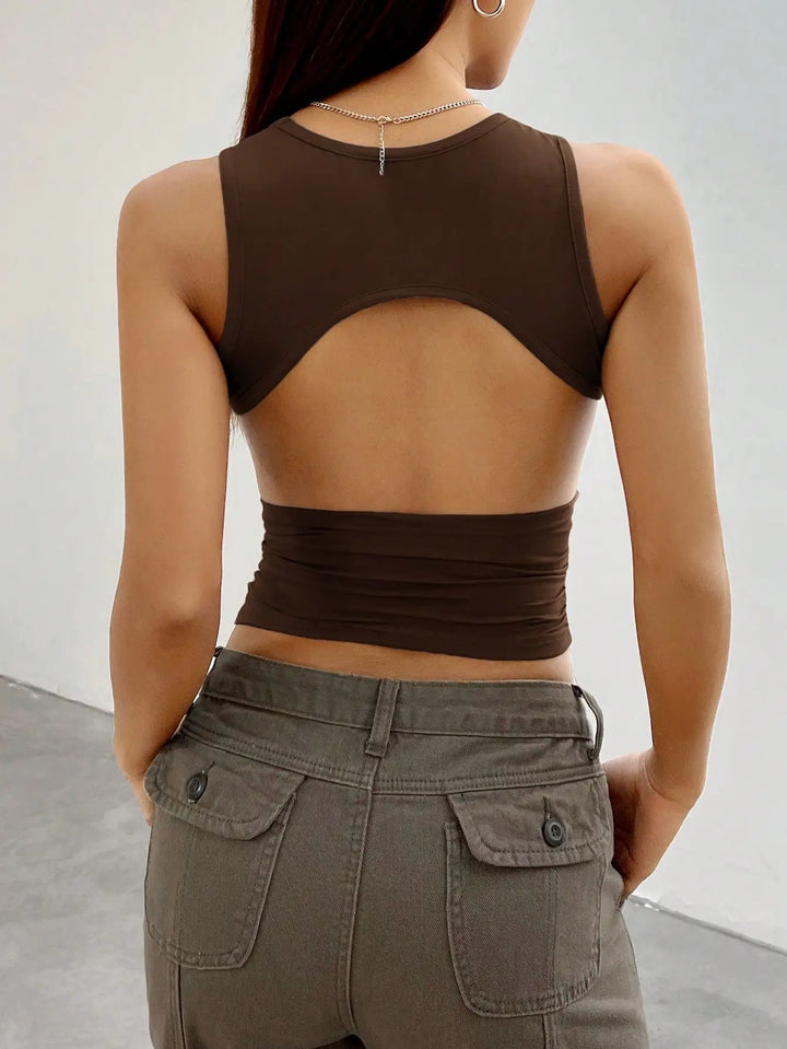 Romy Open-Back Tank