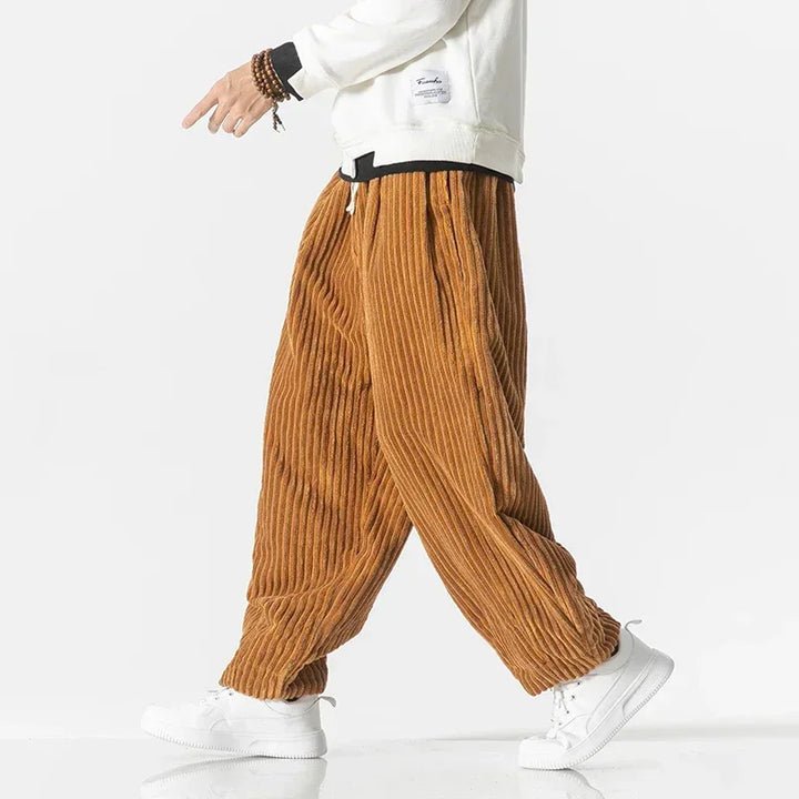 Heritage Wide-Leg Corduroy Jogger