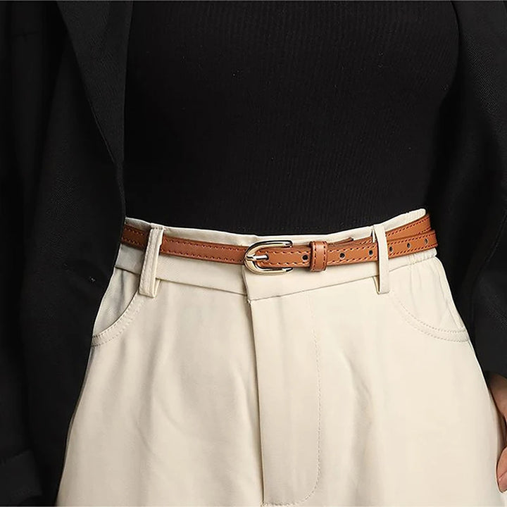Alto Dual-Strap Leather Belt