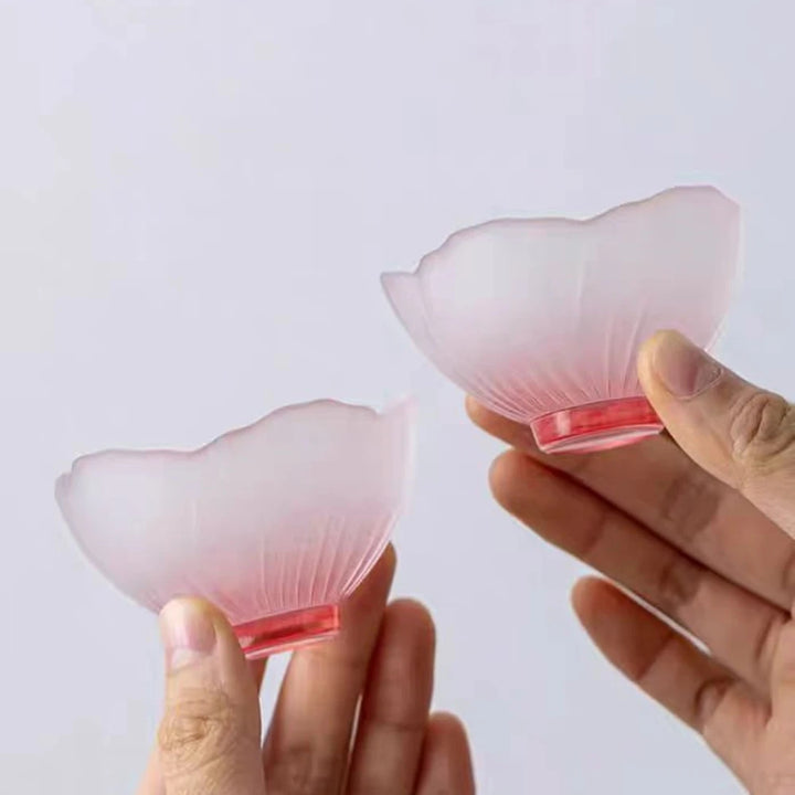 Lotus Frost Tea Cup Set