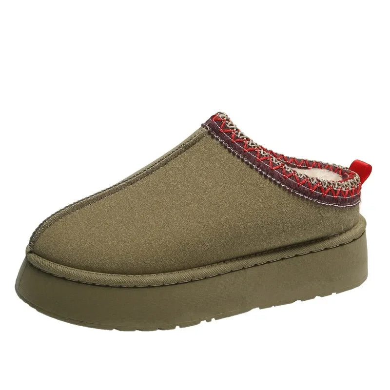 Alpine Fleece Mules