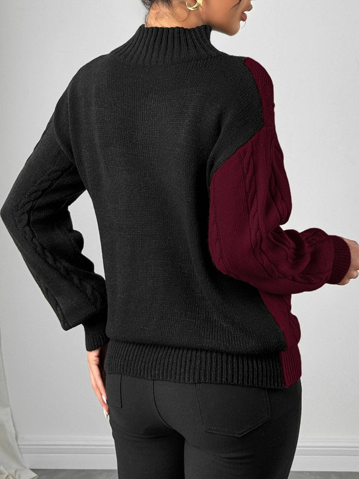 Vivia Two-Tone Sweater