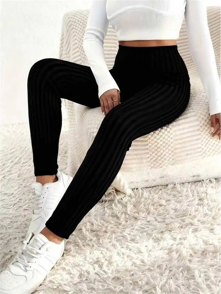 Studio Ribbed Leggings Set