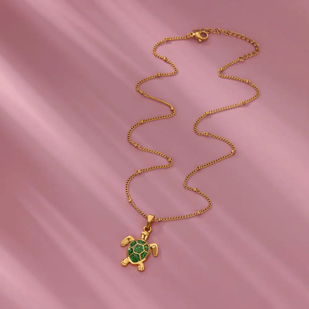 Island Turtle Necklace