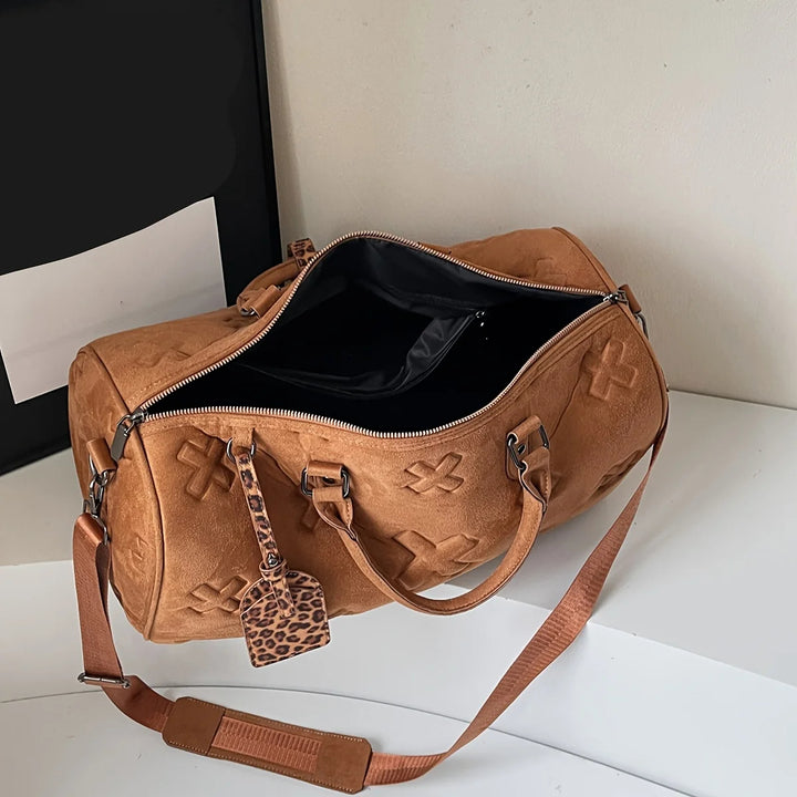 Axis Suede Weekender Bag