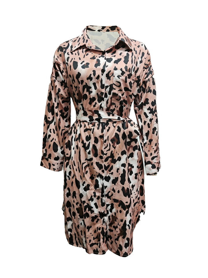 Cabana Striped Shirt Dress