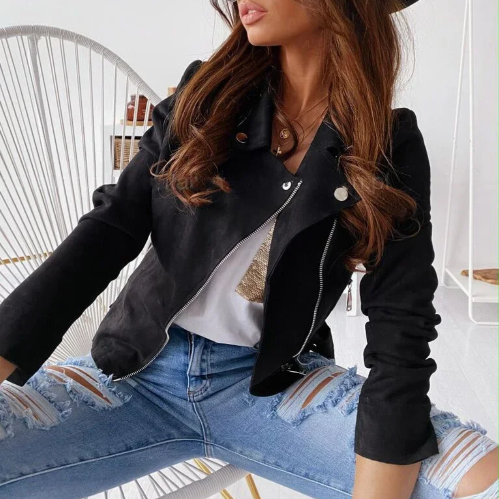Serafina Suede Blazer