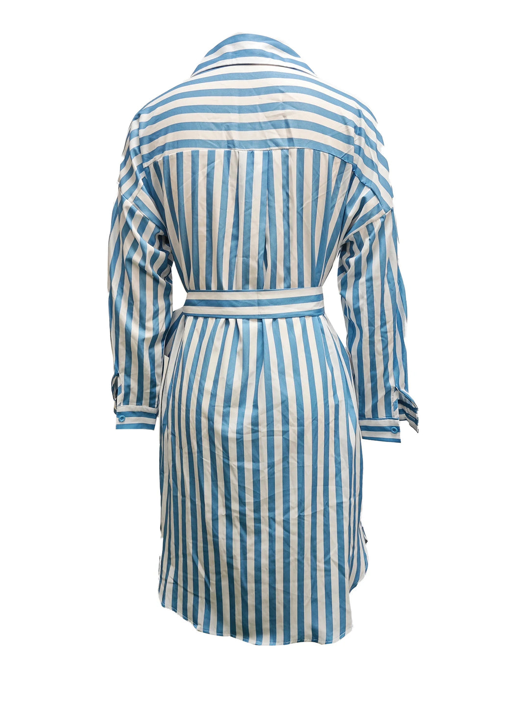 Cabana Striped Shirt Dress