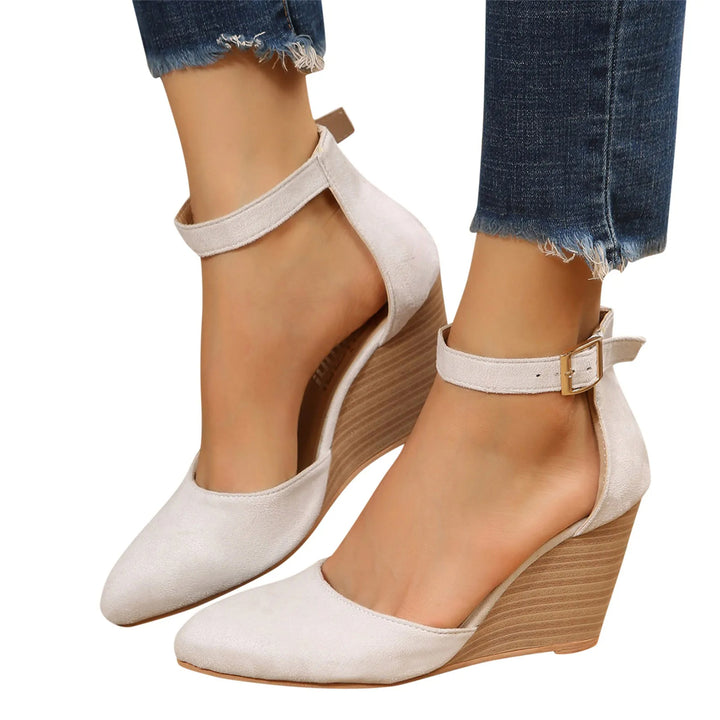 Seraphina Suede Wedge Heel