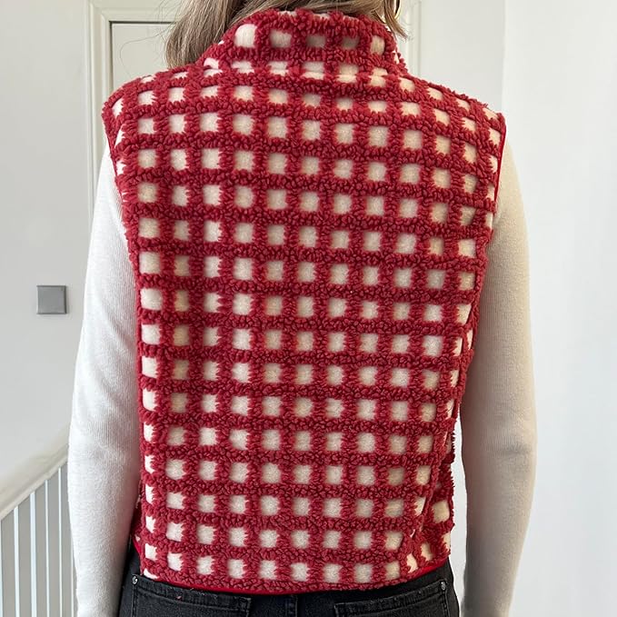 Montclair Sherpa Check Vest