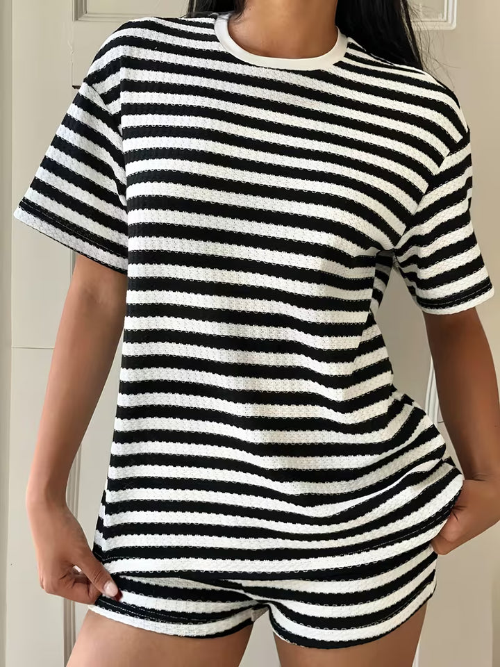 Sunday Stripe Lounge Set