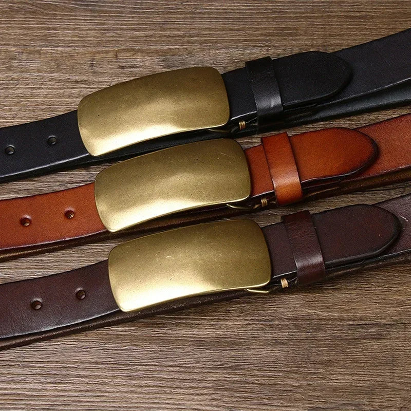 Hercules Brass Buckle Belt