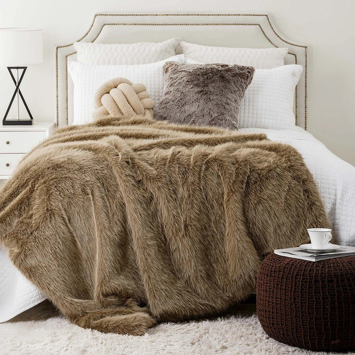 Haven Faux Fur Throw Blanket