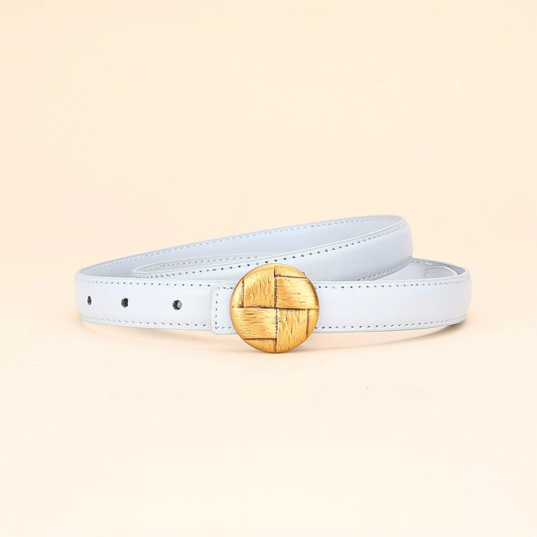 Sola Slim Leather Belt