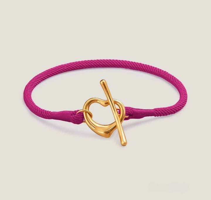 Love Lock Rope Bracelet