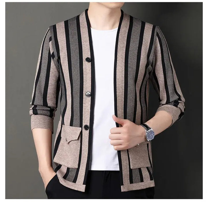 Trenton Stripe Cardigan