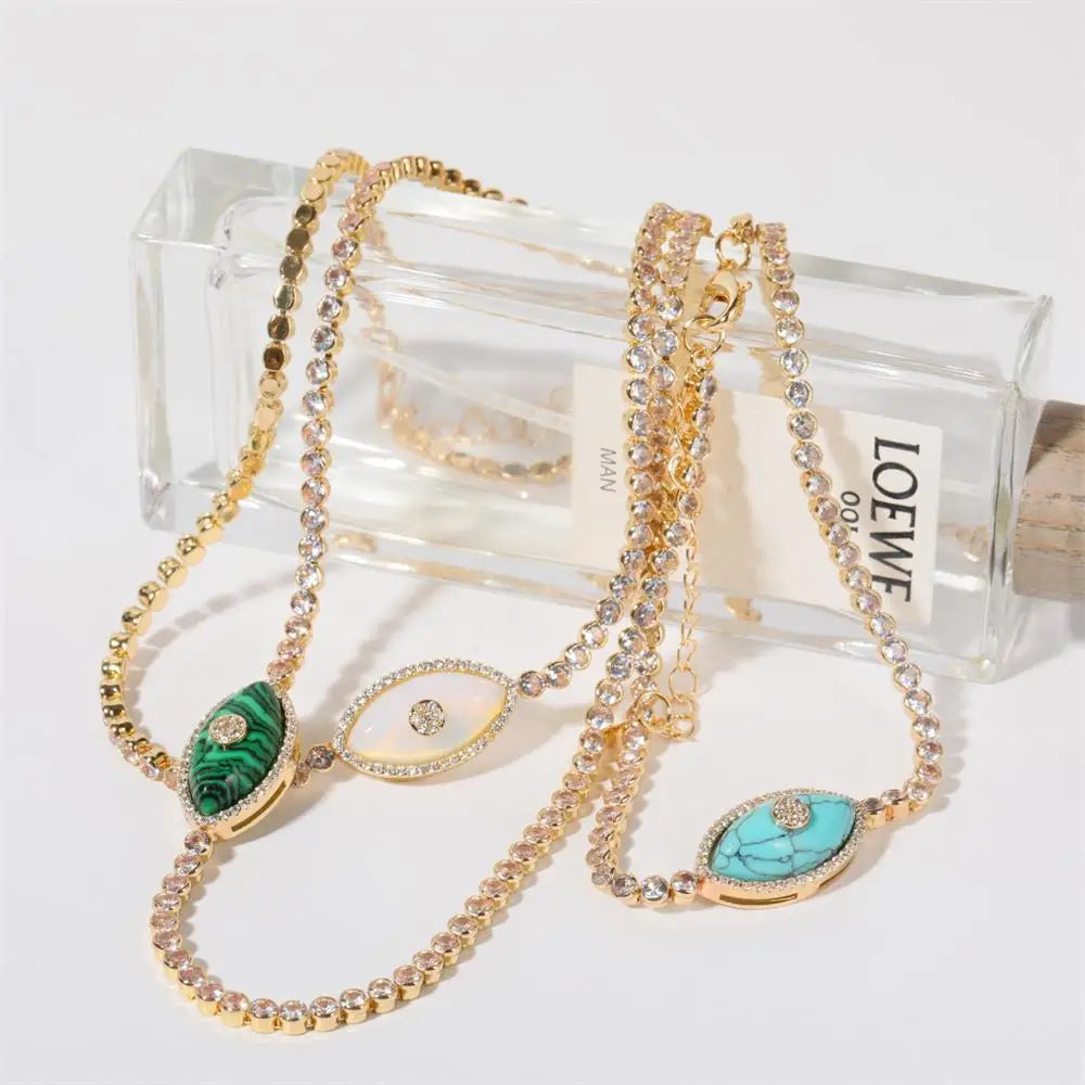 Evil Eye Tennis Choker