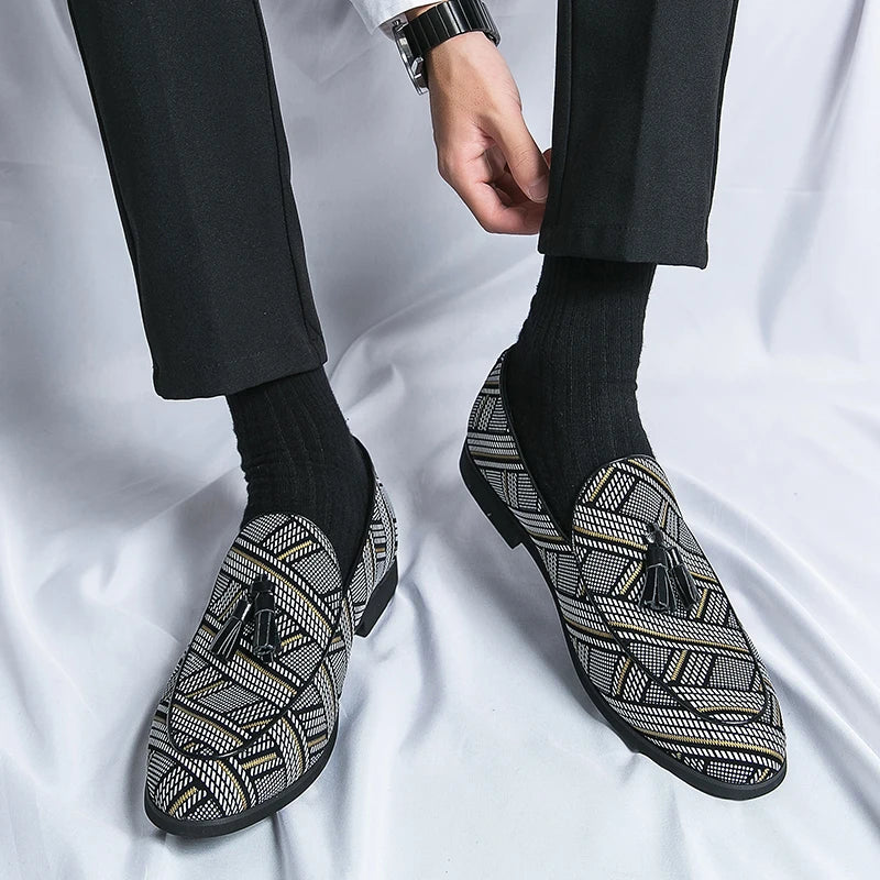 Checker Weave Loafer